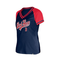 MLB Boston Red Sox New Era Women's Gameday V-Neck T-Shirt