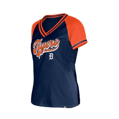 MLB Detroit Tigers New Era Women's Gameday V-Neck T-Shirt