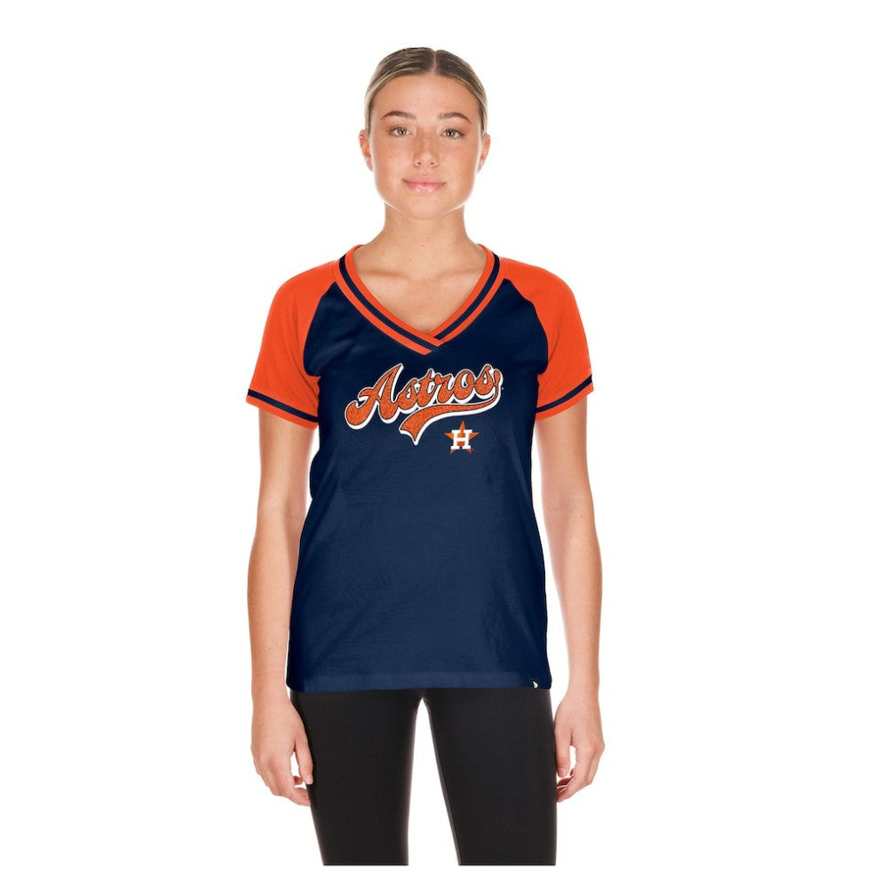 MLB Houston Astros New Era Women's Gameday V-Neck T-Shirt