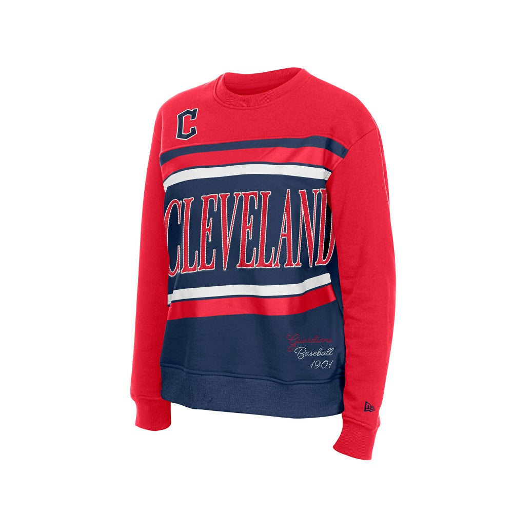 MLB Cleveland Guardians New Era Women's Gameday Fleece Sweatshirt