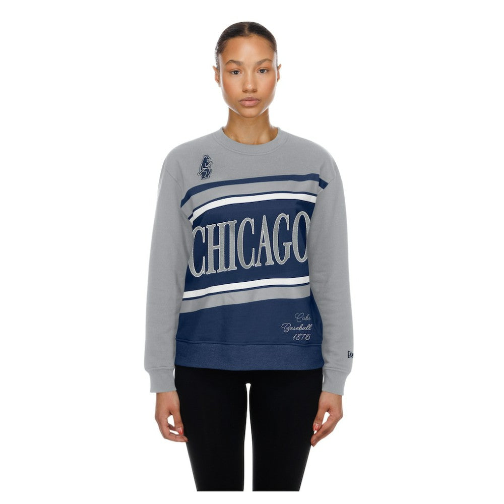 MLB Chicago Cubs New Era Women's Gameday Fleece Sweatshirt