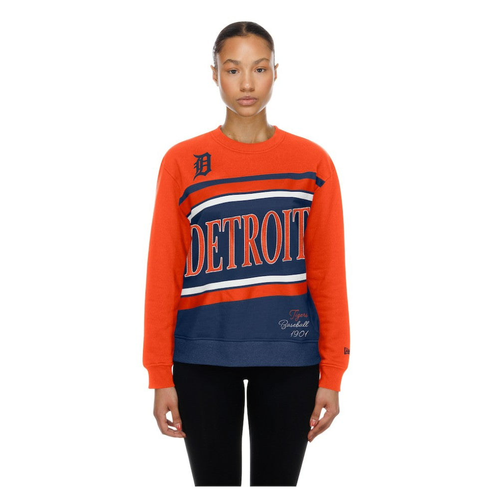 MLB Detroit Tigers New Era Women's Gameday Fleece Sweatshirt