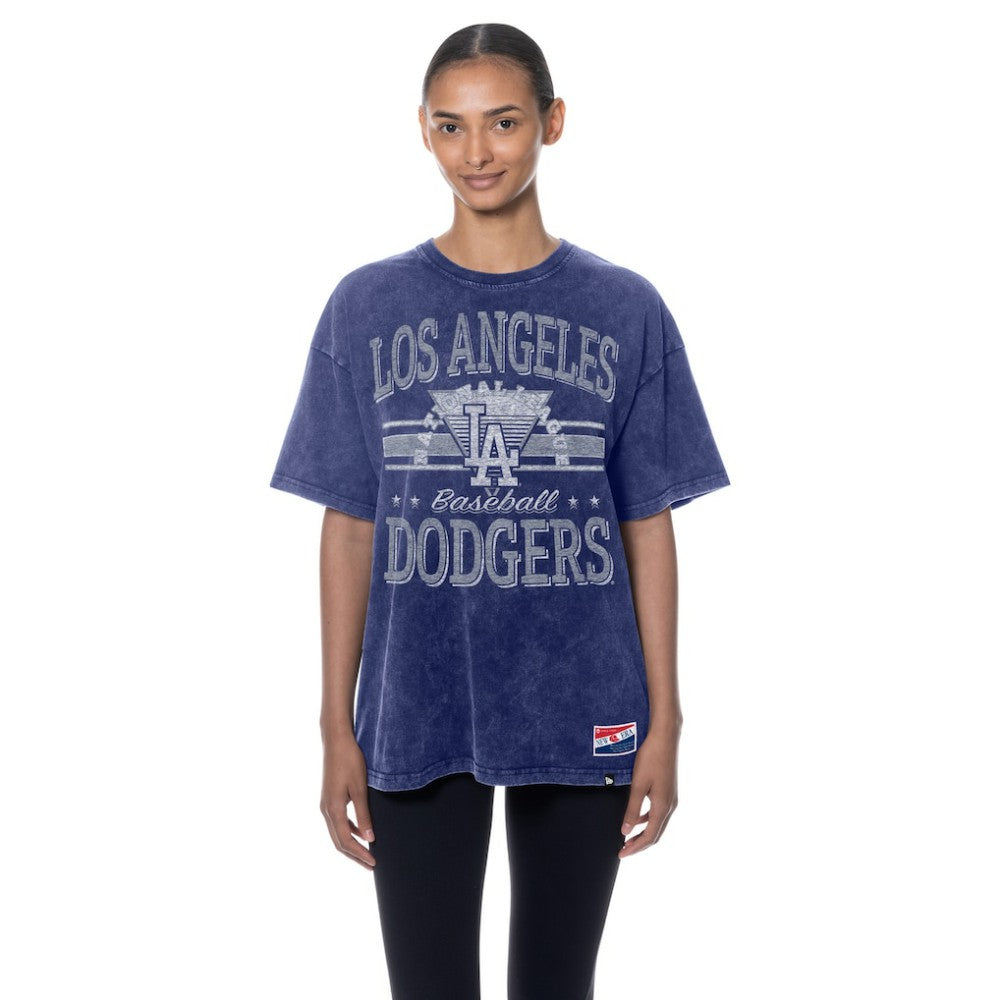 MLB Los Angeles Dodgers New Era Women's Oversized Boyfriend T-Shirt
