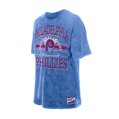 MLB Philadelphia Phillies New Era Women's Oversized Boyfriend T-Shirt