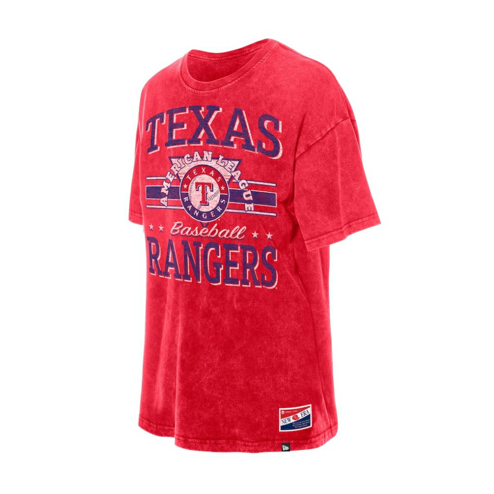 MLB Texas Rangers New Era Women's Oversized Boyfriend T-Shirt