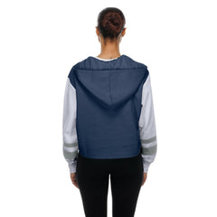 MLB New York Yankees New Era Women's Boxy Lace-Up Hoodie