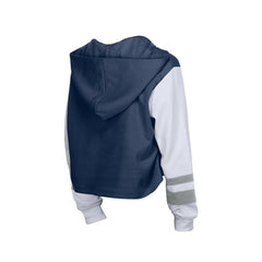 MLB New York Yankees New Era Women's Boxy Lace-Up Hoodie