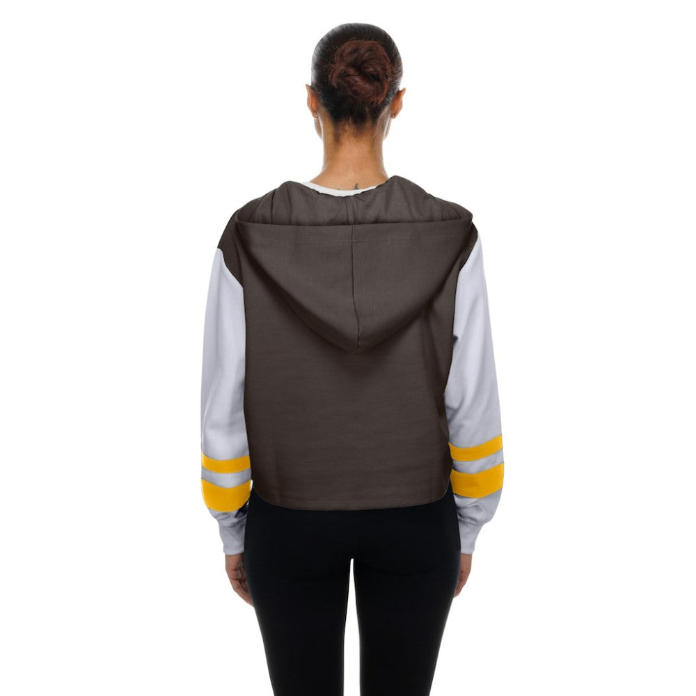 MLB San Diego Padres New Era Women's Boxy Lace-Up Hoodie