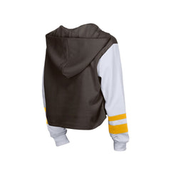 MLB San Diego Padres New Era Women's Boxy Lace-Up Hoodie
