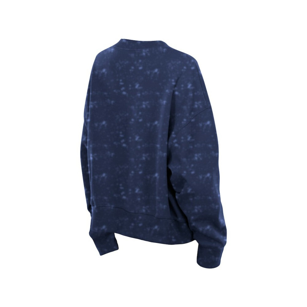 MLB Houston Astros New Era Women's Throwback Oversized Boxy Sweatshirt