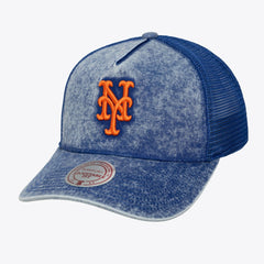 MLB New York Mets Mitchell & Ness Unisex Gameday Adjustable Trucker Hat