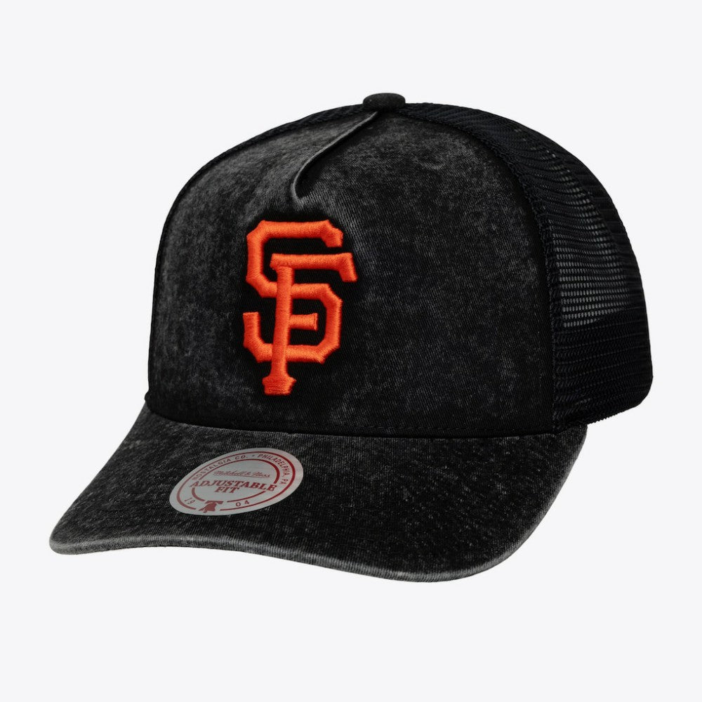 MLB San Francisco Giants Mitchell & Ness Unisex Gameday Adjustable Trucker Hat