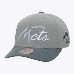 MLB New York Mets Mitchell & Ness Thunderstorm Head Coach Pro-Crown Adjustable Hat
