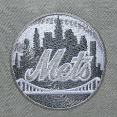 MLB New York Mets Mitchell & Ness Thunderstorm Head Coach Pro-Crown Adjustable Hat