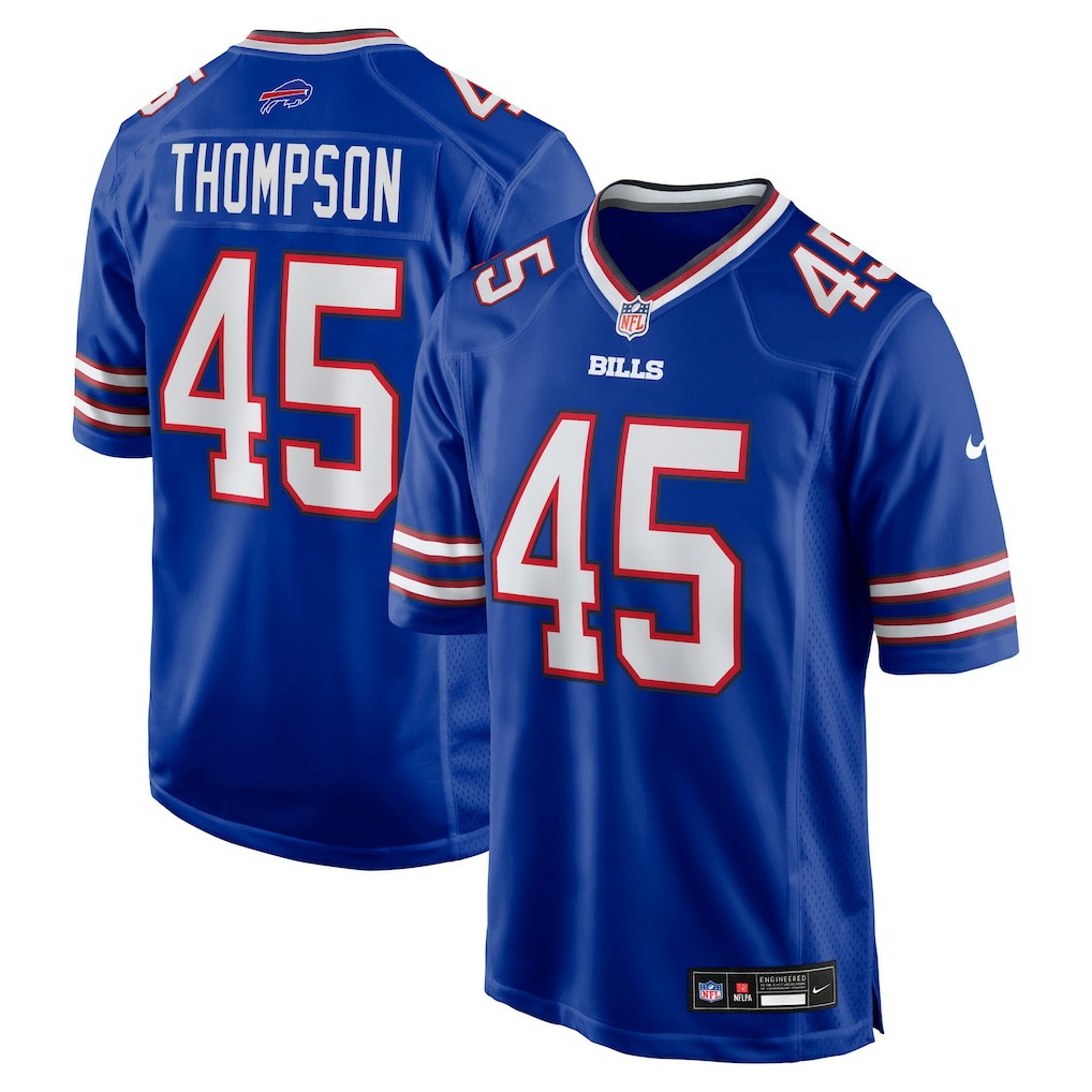 Shaq Thompson  Team Game Jersey - Buffalo Bills