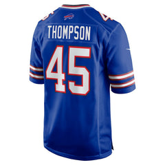Shaq Thompson  Team Game Jersey - Buffalo Bills