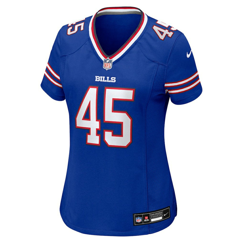 Shaq Thompson  Women's Team Game Jersey - Buffalo Bills