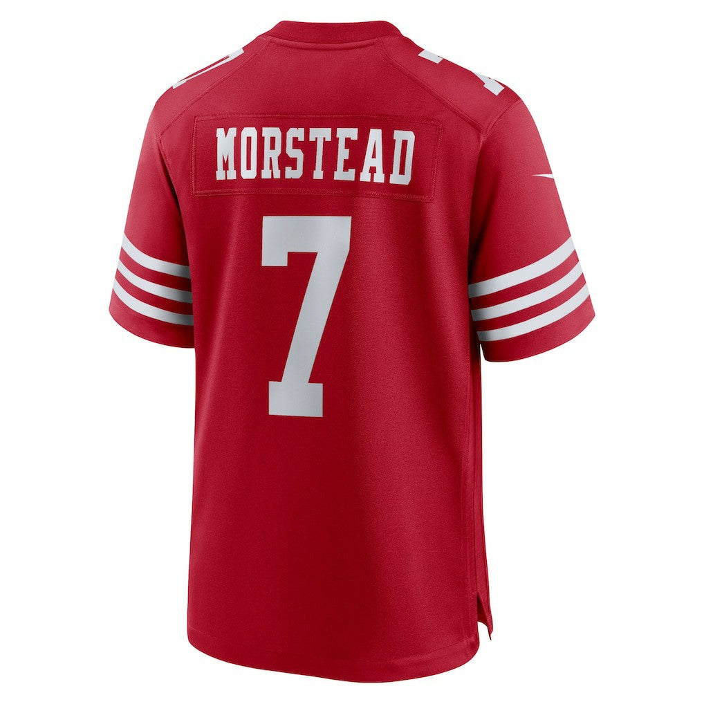 Thomas Morstead  Team Game Jersey - San Francisco 49ers