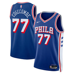 NBA V. J. Edgecombe Philadelphia 76ers Unisex 2025 NBA Draft First Round Pick Swingman Jersey