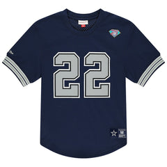 Emmitt Smith  Retired Player Name & Number Mesh T-Shirt - Dallas Cowboys
