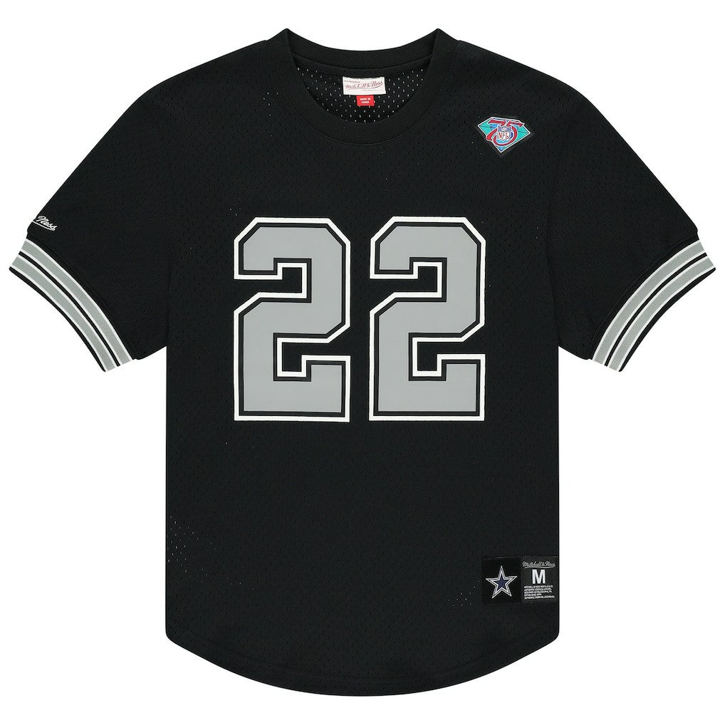 Emmitt Smith  Retired Player Name & Number Mesh Top - Dallas Cowboys