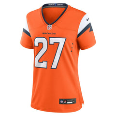 J.K. Dobbins  Women's Team Game Jersey - Denver Broncos