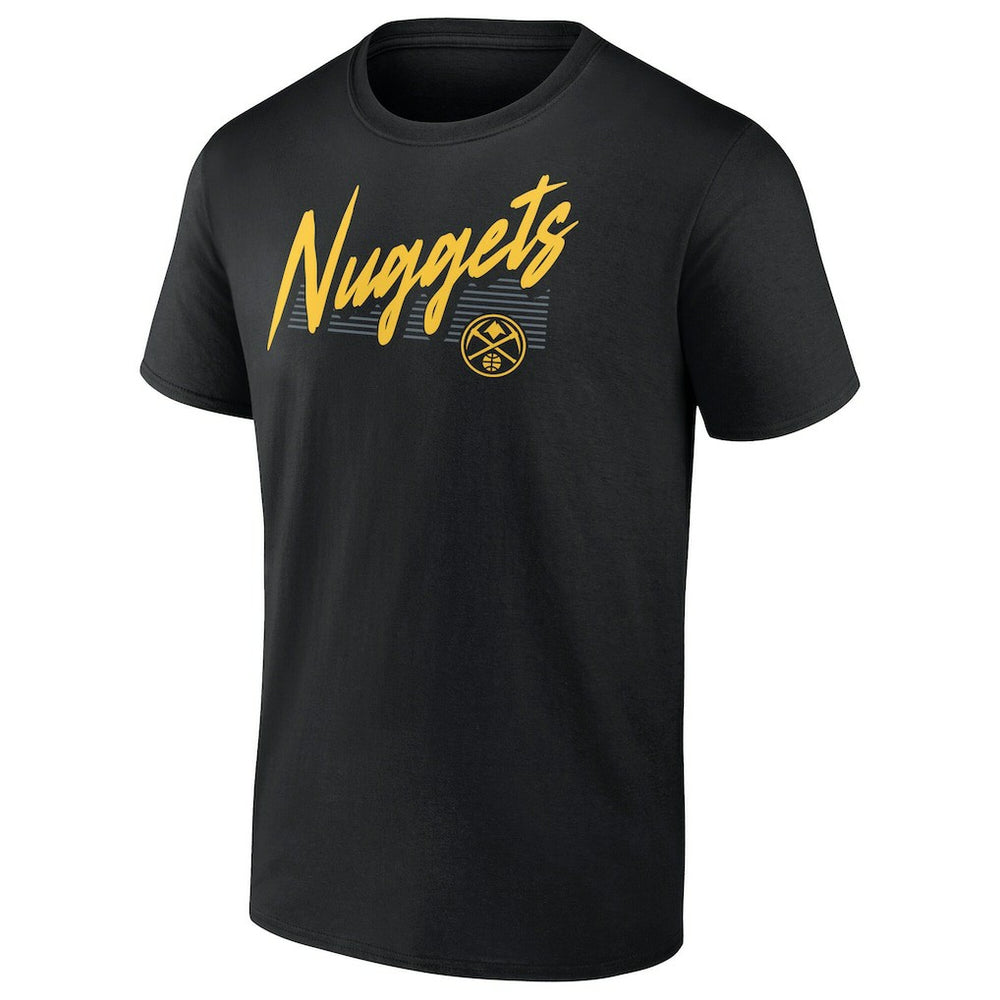 NBA Denver Nuggets Color Block Slant Quick Strike T-Shirt sale