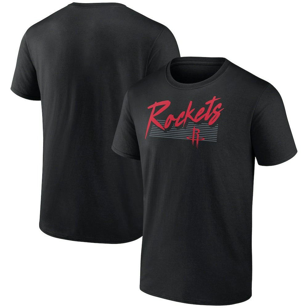 NBA Houston Rockets Color Block Slant Quick Strike T-Shirt