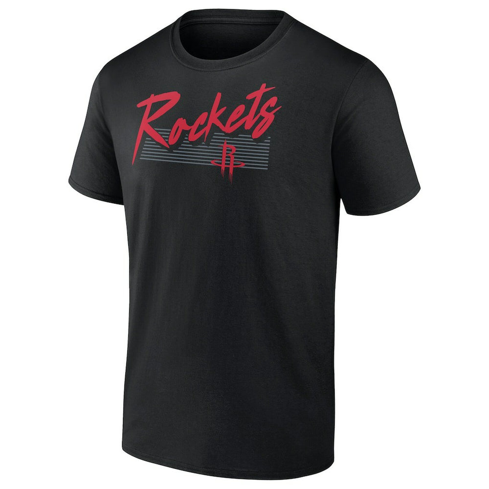 NBA Houston Rockets Color Block Slant Quick Strike T-Shirt