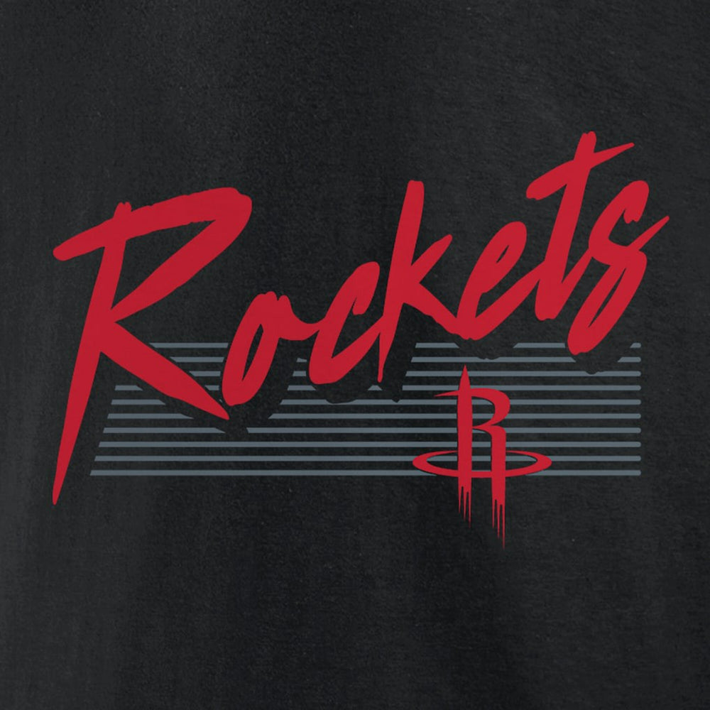 NBA Houston Rockets Color Block Slant Quick Strike T-Shirt