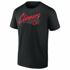 NBA LA Clippers Color Block Slant Quick Strike T-Shirt