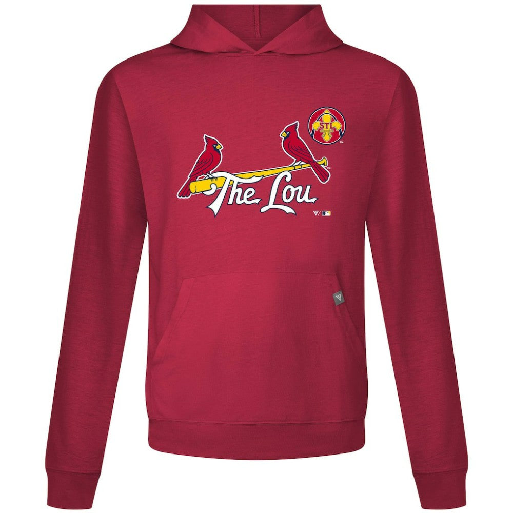 MLB St. Louis Cardinals Levelwear City Connect Relay Core Logo Pullover Hoodie