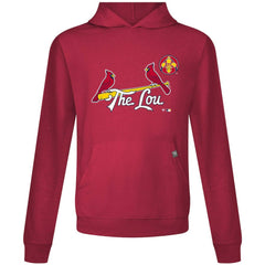 MLB St. Louis Cardinals Levelwear City Connect Relay Core Logo Pullover Hoodie