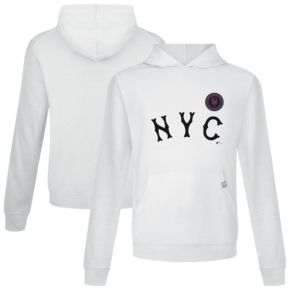 MLB New York Mets Levelwear City Connect Relay Core Logo Pullover Hoodie