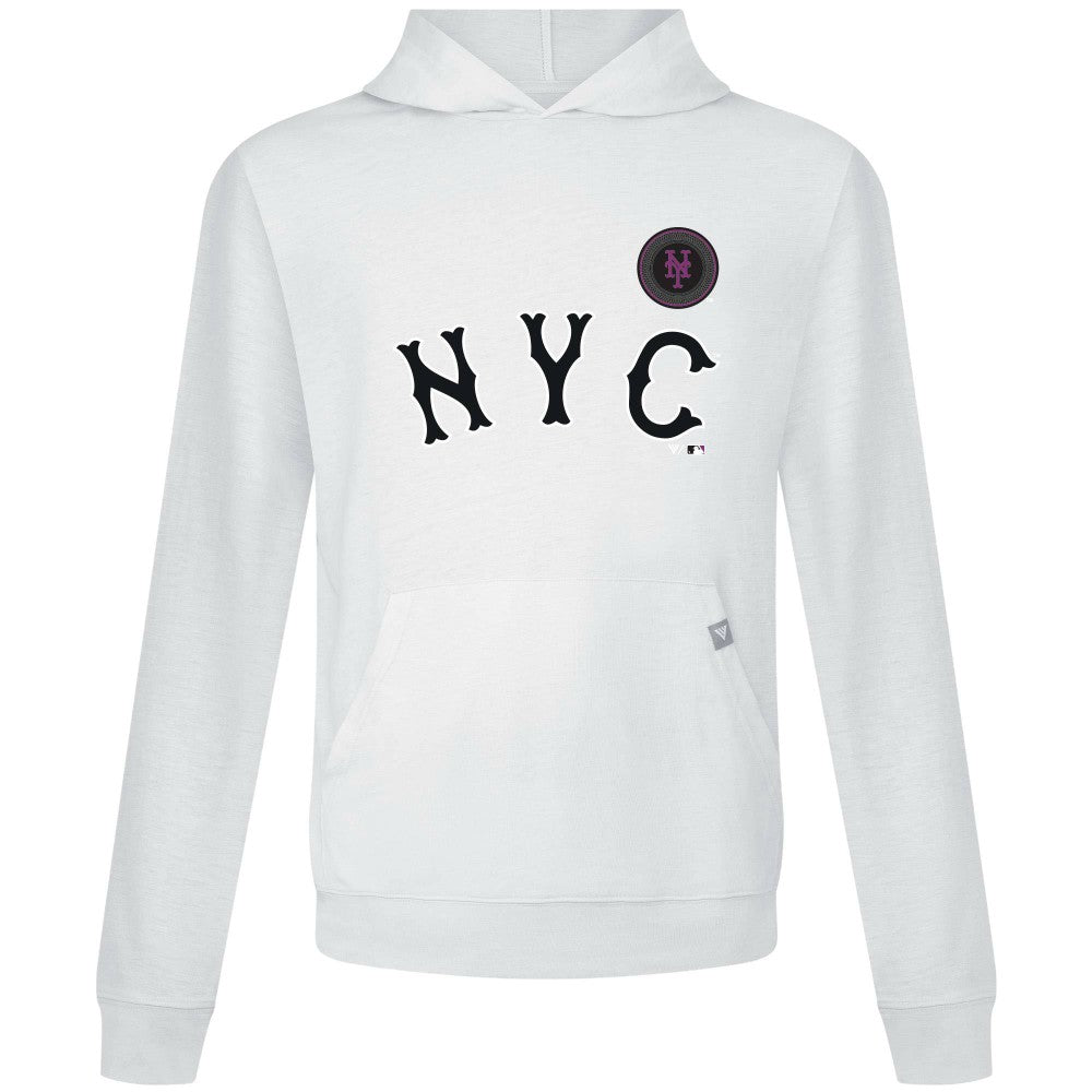 MLB New York Mets Levelwear City Connect Relay Core Logo Pullover Hoodie