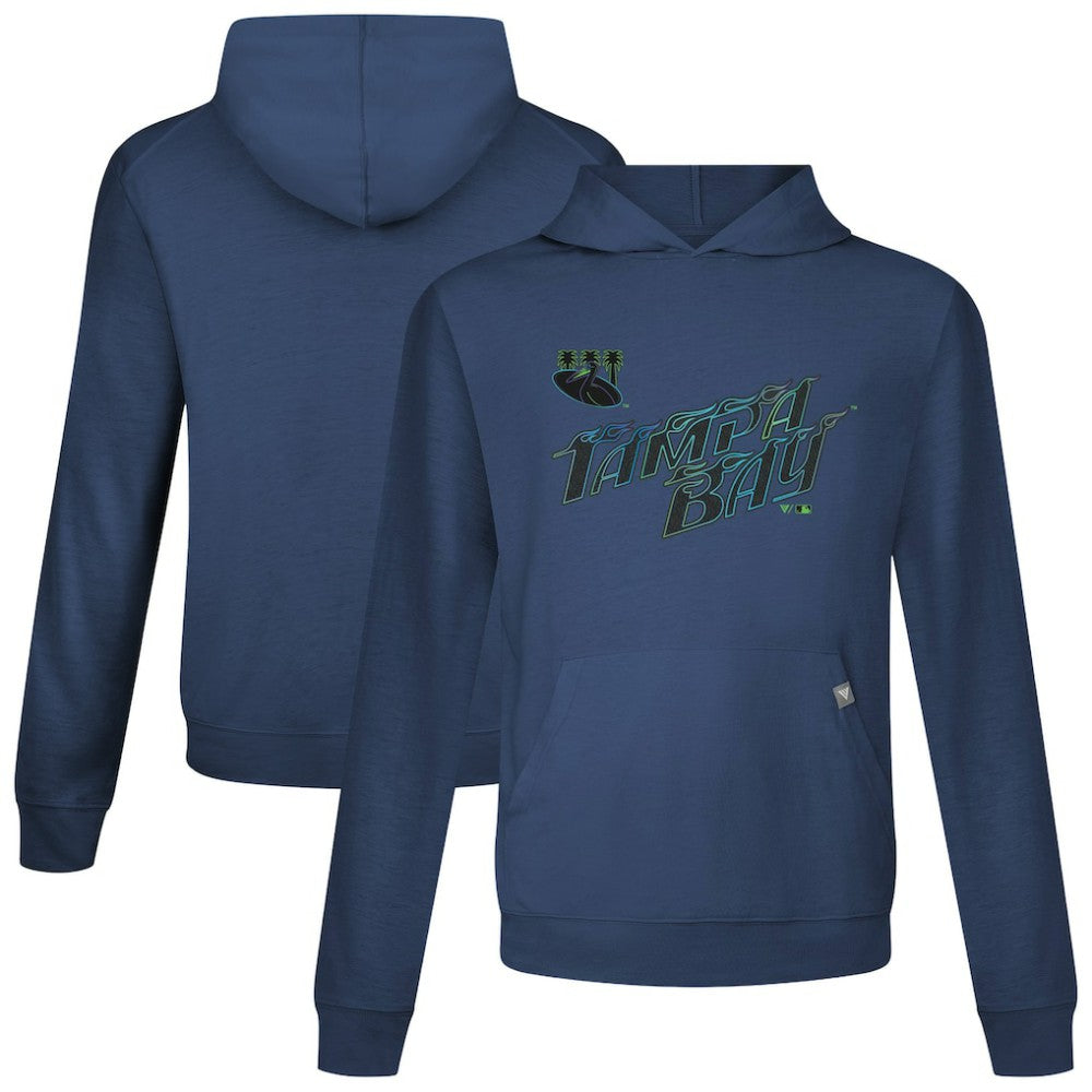 MLB Tampa Bay Rays Levelwear City Connect Relay Core Logo Pullover Hoodie