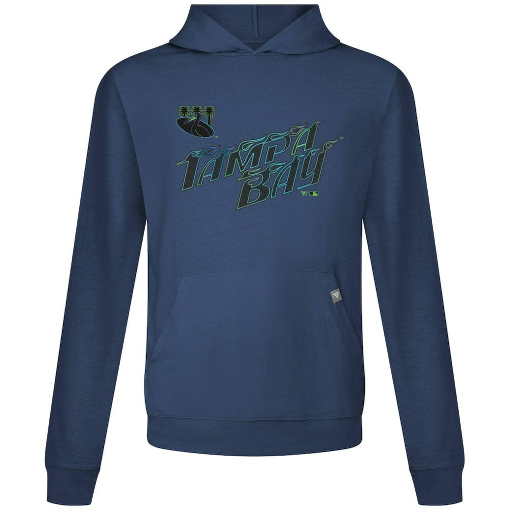 MLB Tampa Bay Rays Levelwear City Connect Relay Core Logo Pullover Hoodie