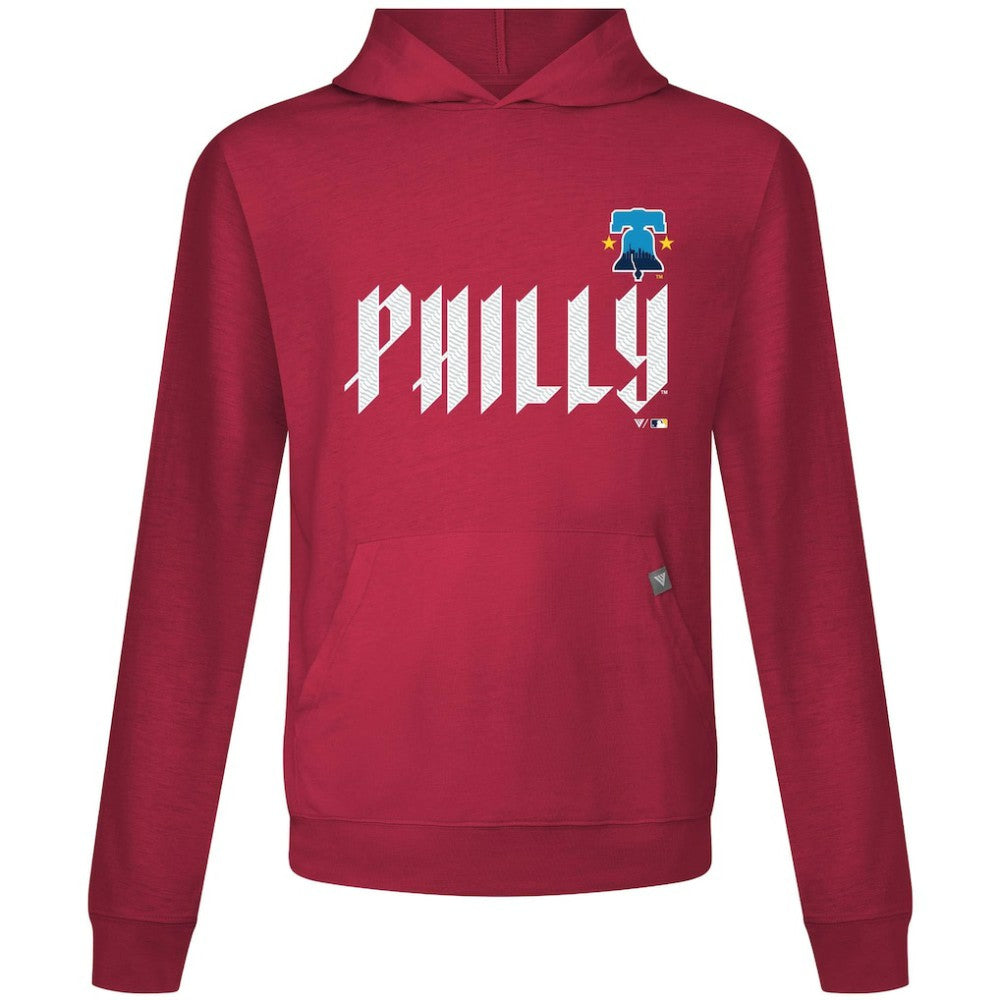 MLB Philadelphia Phillies Levelwear City Connect Relay Core Logo Pullover Hoodie