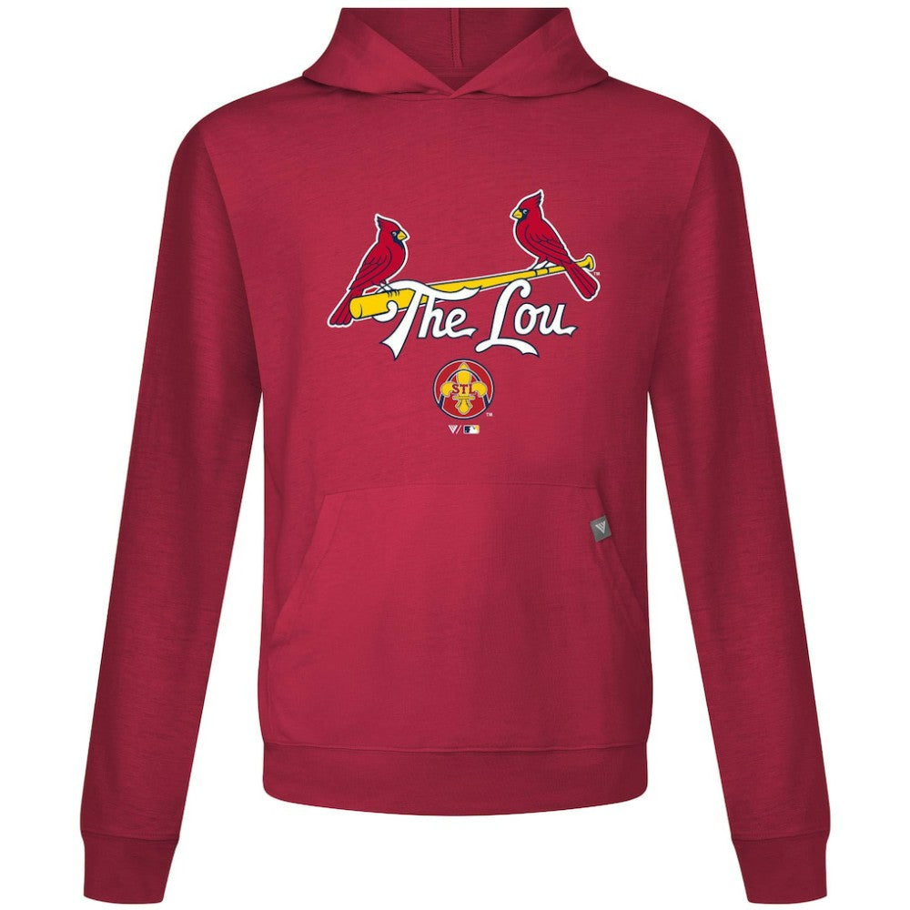 MLB St. Louis Cardinals Levelwear City Connect Relay Back Splash Pullover Hoodie