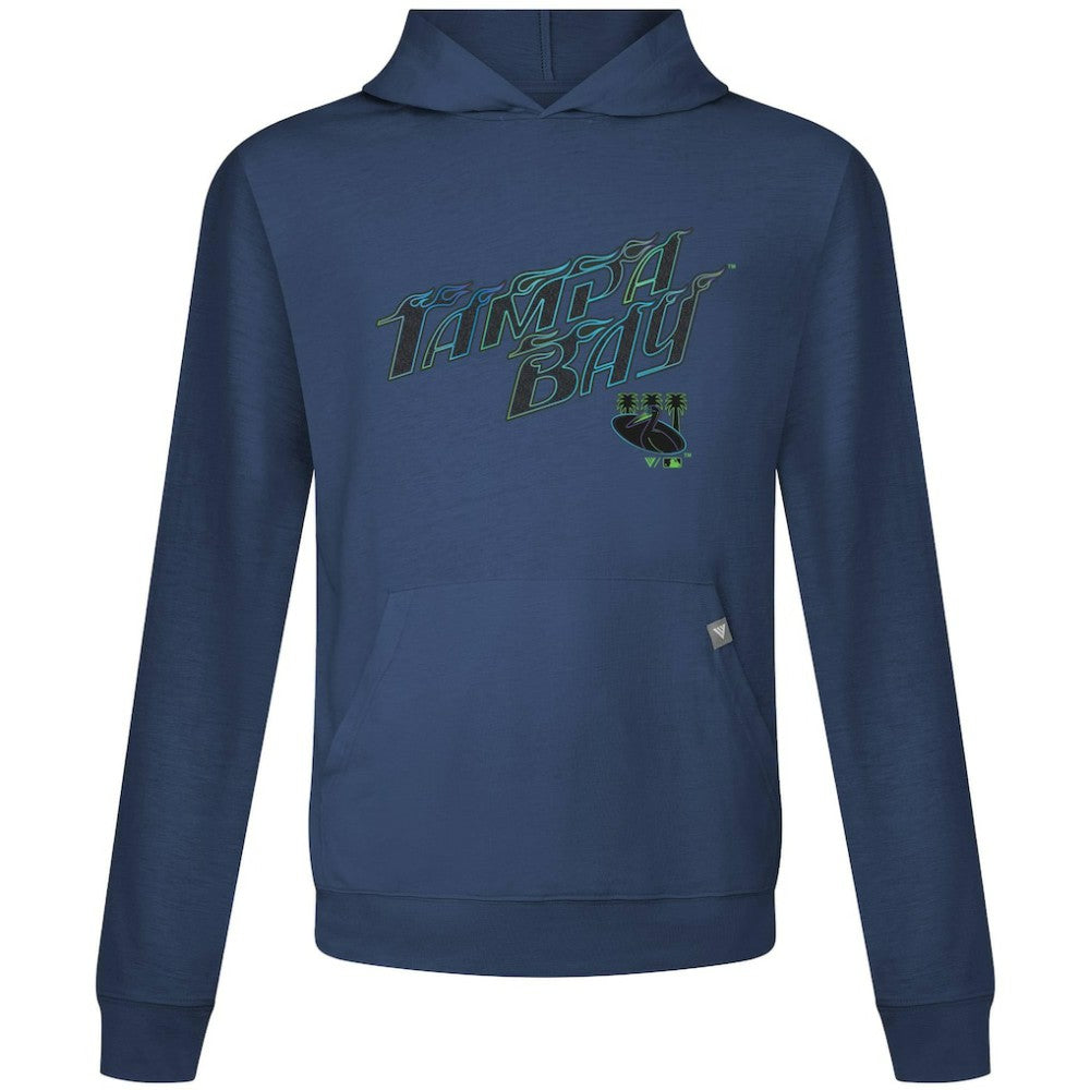 MLB Tampa Bay Rays Levelwear City Connect Relay Back Splash Pullover Hoodie