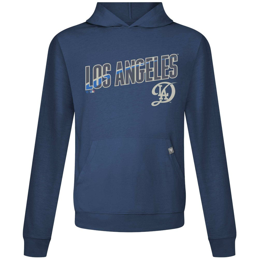MLB Los Angeles Dodgers Levelwear City Connect Relay Back Splash Pullover Hoodie