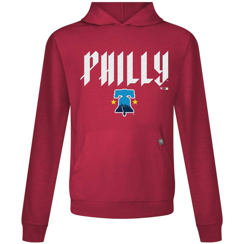 MLB Philadelphia Phillies Levelwear City Connect Relay Back Splash Pullover Hoodie