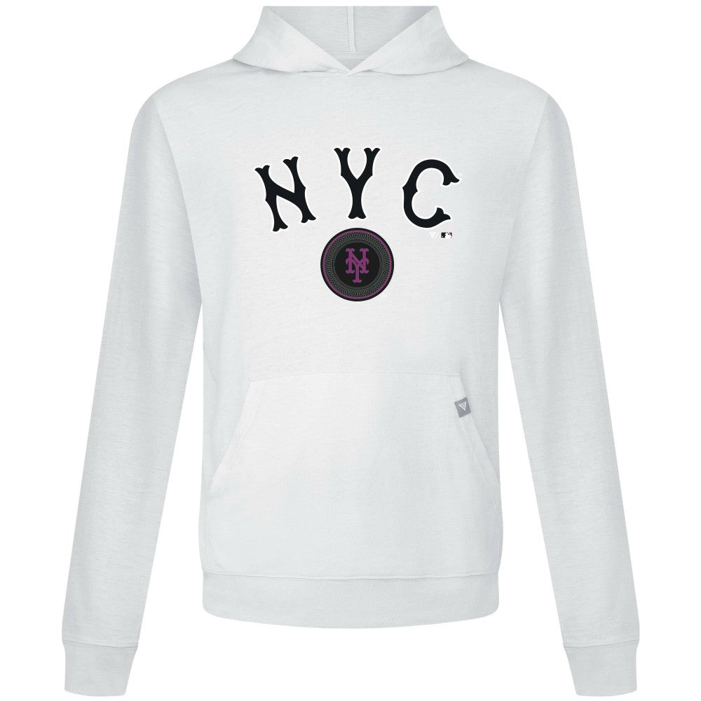 MLB New York Mets Levelwear City Connect Relay Back Splash Pullover Hoodie