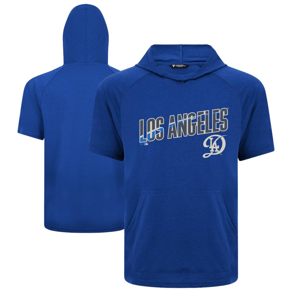 MLB Los Angeles Dodgers Levelwear City Connect Phase Back Plash Hoodie T-Shirt