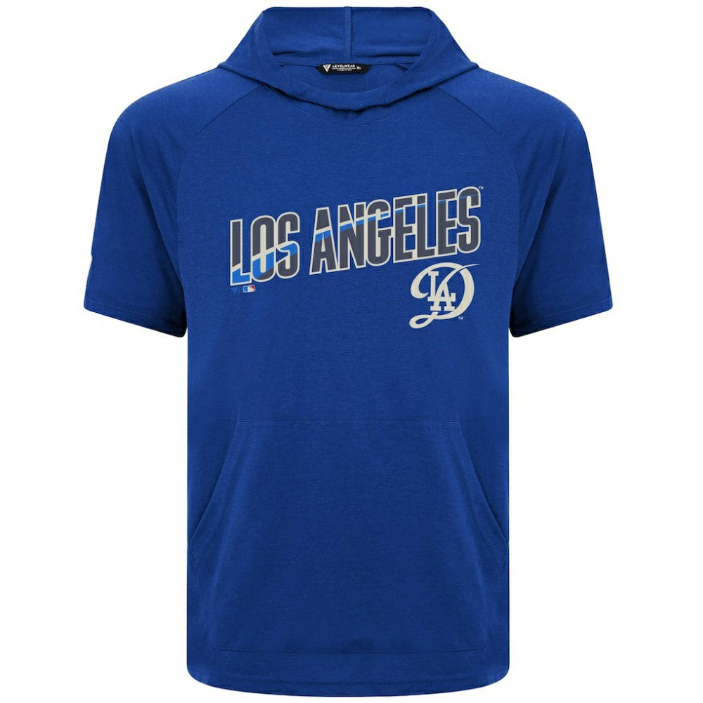 MLB Los Angeles Dodgers Levelwear City Connect Phase Back Plash Hoodie T-Shirt