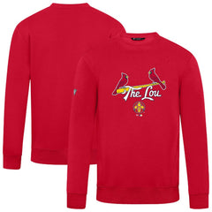 MLB St. Louis Cardinals Levelwear City Connect Zane Back Splash Sweatshirt