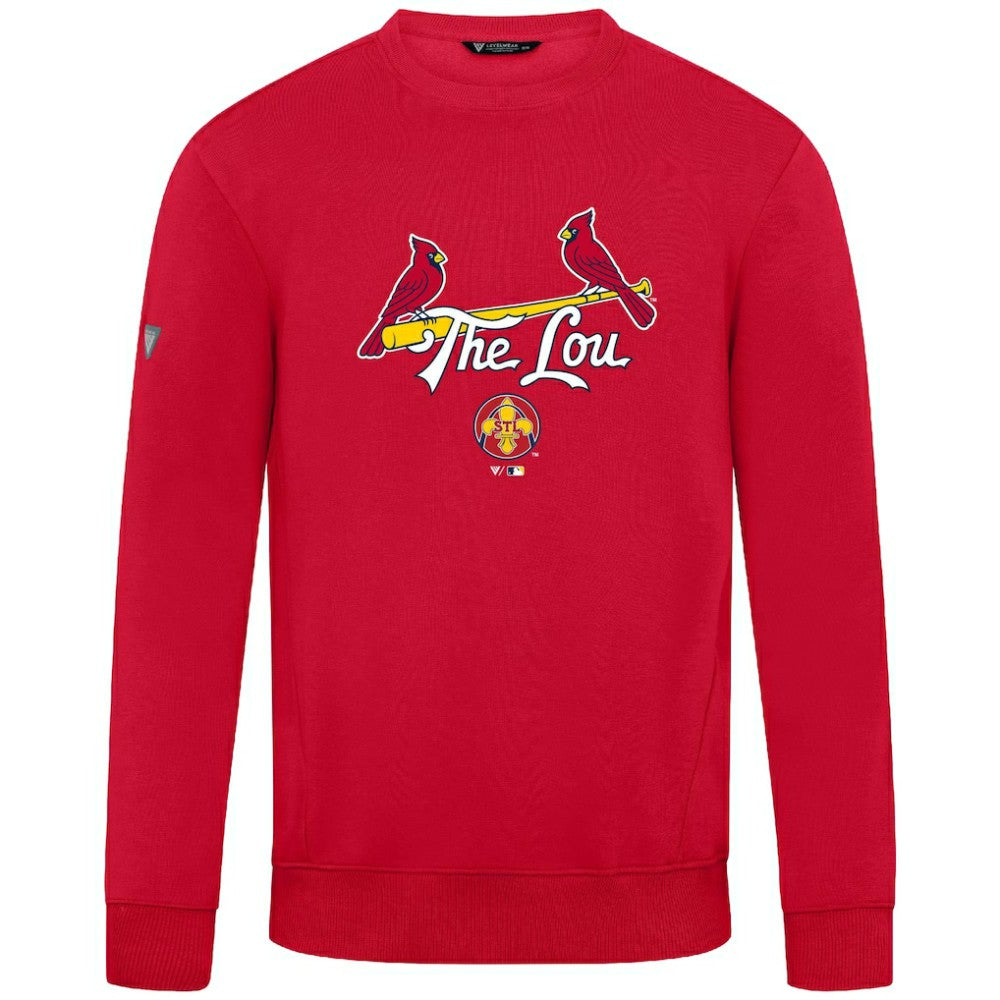 MLB St. Louis Cardinals Levelwear City Connect Zane Back Splash Sweatshirt