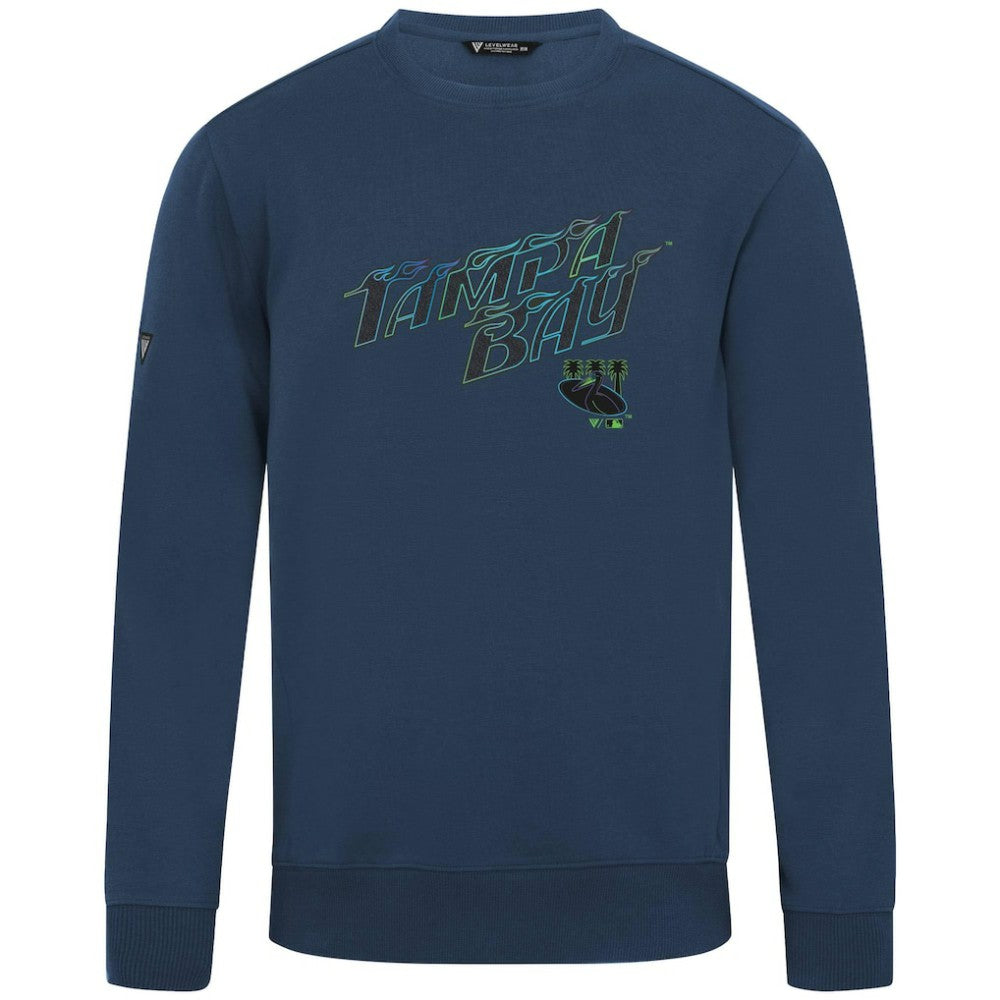MLB Tampa Bay Rays Levelwear City Connect Zane Back Splash Sweatshirt