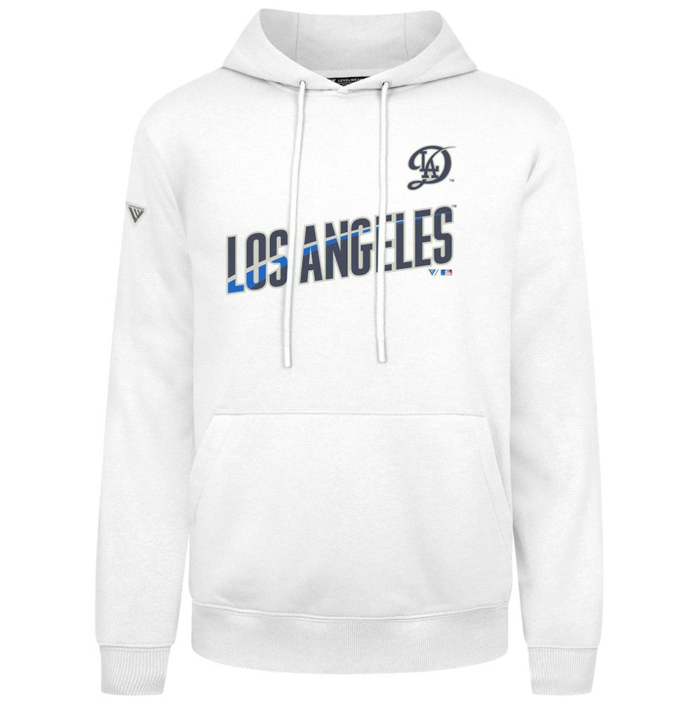 MLB Los Angeles Dodgers Levelwear City Connect Podium Core Logo Pullover Hoodie