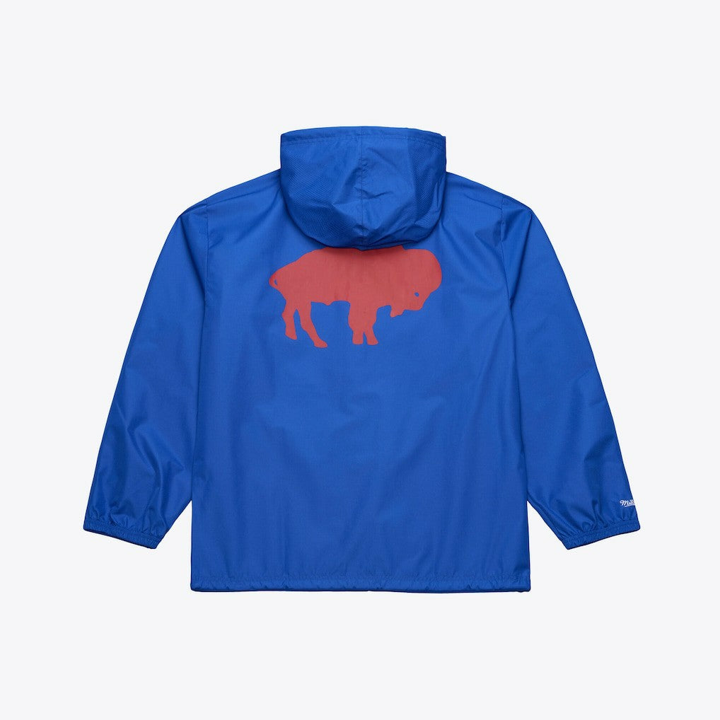 Coaches Full-Snap Hooded Windbreaker Jacket - Buffalo Bills